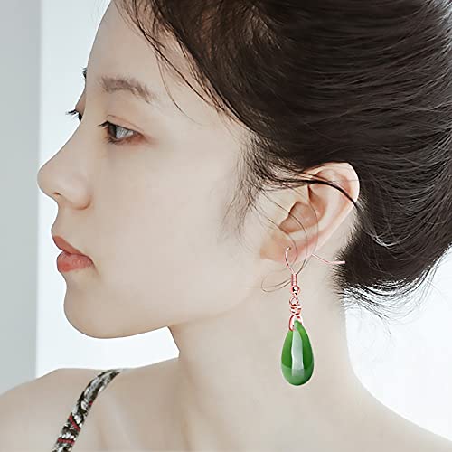 Bronagrand 50Pcs Stainless Steel Earring Hooks With Pendant Clasp Hypoallergenic Ear Wire Buckle Fish Hooks Dangle Earrings For Women Girls Diy Jewelry Making Findings, Rose Gold #TOP6