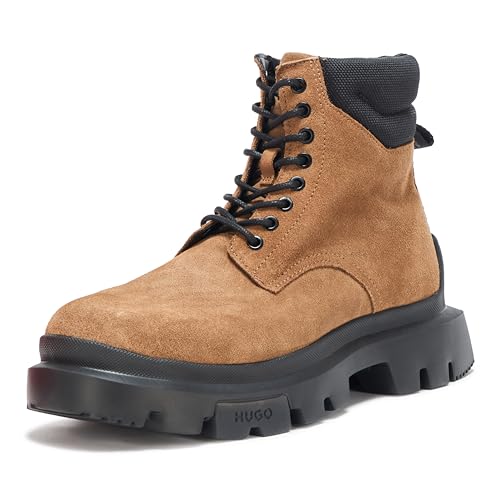 Image of HUGO mens Lace Up Chunky Boot