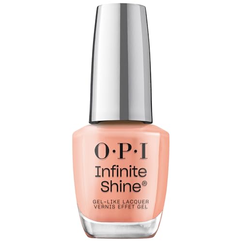 OPI Infinite Shine On a Mission – vorgehärtete Gel-Technologie ohne UV-Lampe – bis zu 11 Tage Halt – langanhaltender, veganer Nagellack – extra breiter ProWide Pinsel für makellosen Auftrag
