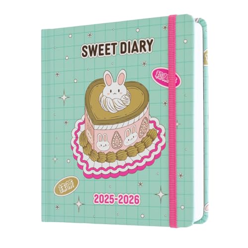 Grupo Erik Agenda Escolar 2025-2026 Día por Página Kawaii - Agenda Curso 2025 2026 | Con Pegatinas e Ilustraciones : Para Niñas y Estudiantes de Instituto