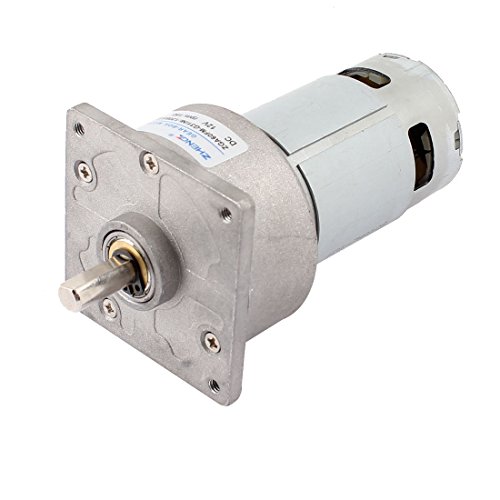 DC 12V 4600r/Min Flange Mounted Speed Reduce Magnetic Geared Motor