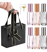 Segbeuaty Parfum Zerstäuber für Unterwegs, 6 Stück 10ml Refillable Perfume Bottle, Parfümzerstäub...