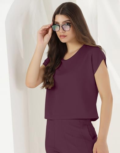 Image of Selvia Women's Tops and Trouser Co ord Set| Lycra Dress for Woman Stylish