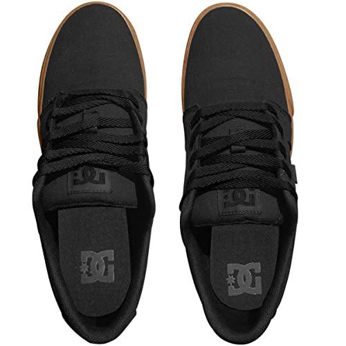 Tênis DC Shoes Anvil TX - Preto/Caramelo
