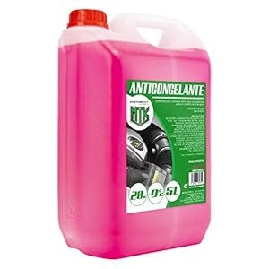 Motorkit MOT3537 5l roze antivries met 20%, geschikt voor klimaatzones tot -9 ºC, 5 l