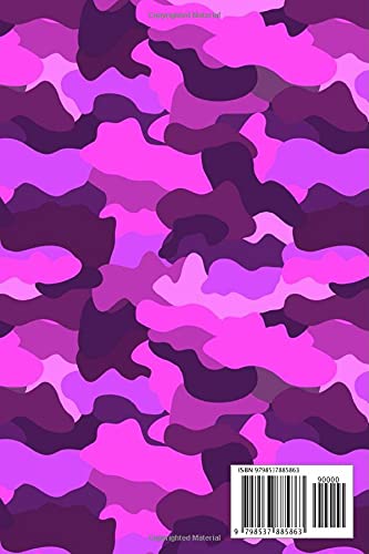 Guitar Tab Notebook: Camo Print Cover Guitar Tab Notebook, Music Paper Notebook, Blank Guitar Tablat