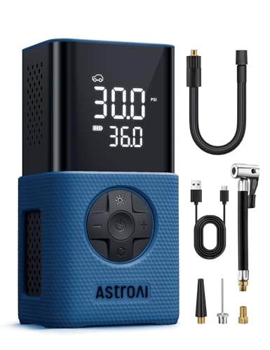 AstroAI Tire Inflator L7S Portable Air Compressor Cordless Bike Pump