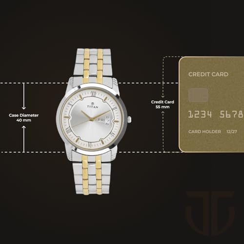 Titan Karishma Analog Silver Dial Men's Watch NM1774BM01/NN1774BM01/NP1774BM01 - Image 8