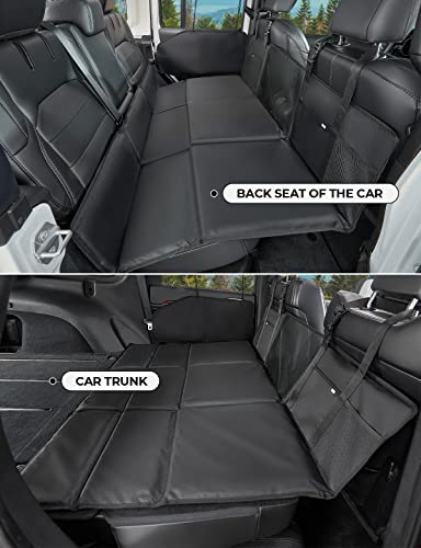 Joytutus Non-Inflatable Car Mattress, Folding Car Bed Mattress For Suv, Portable Car Camping Mattress Back Seat With Storage Function,Car Travel Camping Mattress For Truck Sleeping #TOP3