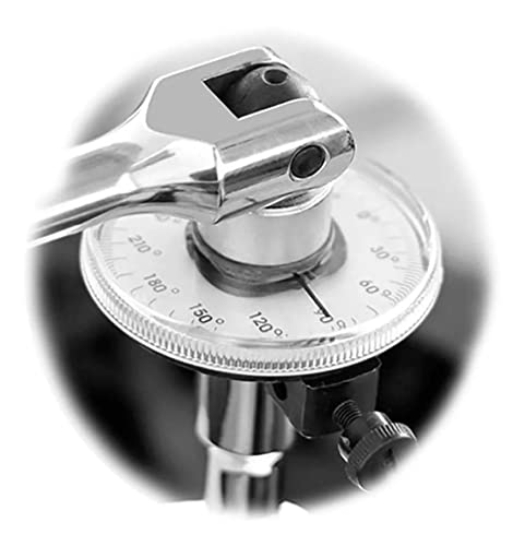 Medidor de Angulo para Chave Soquete Catraca - Adaptador para Parafuso Allen, Sextavado, 1/2, Torx -