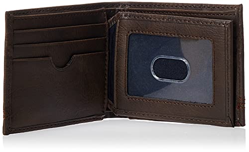 Columbia Men's Leather Extra Capacity Slimfold Wallet #TOP4