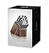 Cangshan TS Series 1020885 Swedish 14C28N Steel Forged 17-Piece Knife Block Set, Walnut
