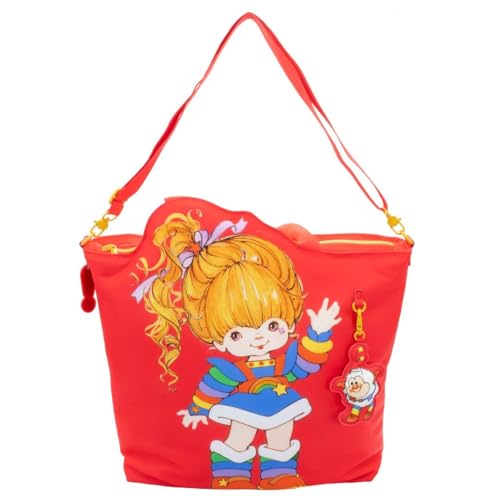 Bolso tote de nailon con diseño recortado de Rainbow Brite miniatura 3