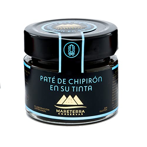 Pate de Chipiron en su Tinta. (Pack de 3 pates) Ourense Galicia.