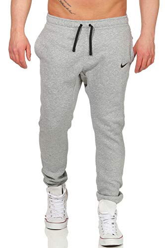 Nike Herren Club 19 Jogginghose, Dark Grey Heather/Black/Black, L