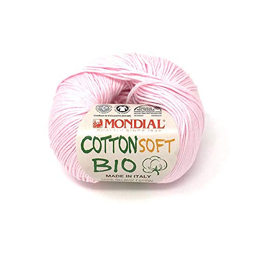 Fair Cotton 50g – Colore 52 Albicocca – 100% Cotone Organico GOTS – Lana Per Maglieria