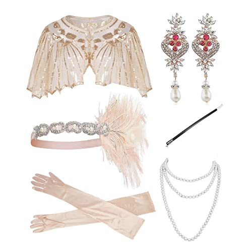Accessoire de déguisement vintage années 1920 pour soirée Gatsby