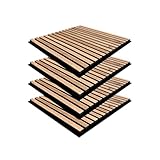 PANEL ACÚSTICO WALLEU: pack de 4 paneles acústicos decorativos. Diseñados para mejorar la estética de tus espacios mientras reducen el sonido, creando un ambiente tranquilo y acogedor en tu hogar o oficina. Medidas: 60x60 cm.