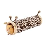 Polyvalence Multi-Animaux: Ce tunnel pour hamster un enrichissement aux petits animaux tels que les hamsters, les lapins et les cochons d'Inde. Il sert à la fois de cachette sécurisée et d'accessoire photo, améliorant les de jeu et les moments de détente dans divers environnements comme la maison ou les espaces adaptés aux animaux de compagnie. Conçu pour une utilisation polyvalente, il favorise le bien-être et le divertissement de vos compagnons à fourrure en offrant