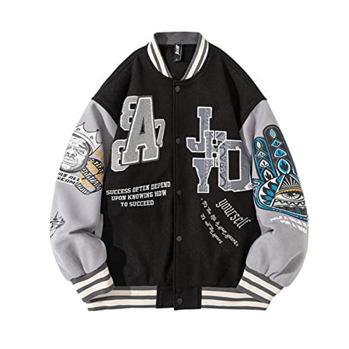 Veste hip hop unisexe idéale pour résoudre le manque de style en mi-saison
