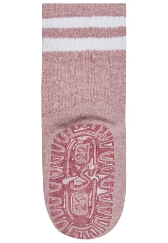 Sterntaler Unisex Fliesen Flitzer Stoppersocken FLI AIR Ringel, mattrosa, 20
