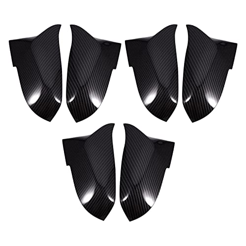 Capuchon de couverture de rétroviseur de voiture en fibre F20 F22 F30 3 paires