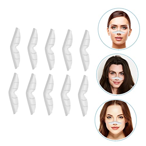 Sewroro 160 Pçs De Folha Antiembaçante Para Adesivo Facial Tira Nasal Tira Ponte Nasal Capa Facial A