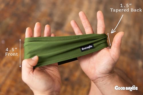 Image of Sweatband for Men and Women - Unisex Non Slip Headband that Wicks Moisture and Eliminates Excess Sweat - Durable & Long-Lasting - Running, Sports, Gym