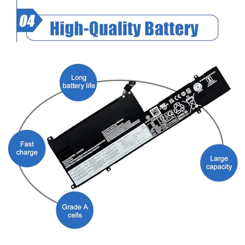 Image of L21M3PE0 L21M3PE1 Laptop Battery for Lenovo IdeaPad Flex 5 14IAU7 14ALC7