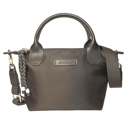 Image of Designer Mini Tote Bag for Women - Lightweight Crossbody Purse with Adjustable Dual Straps (2-Way Carry)