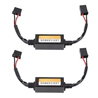 2er-Pack, Fehlerfreier H7-Canbus-LED-Scheinwerfer-Decoder – Wasserbeständig, Plug-and-Play-Gerät für Anti-Flackern und Fehlerdekodierung