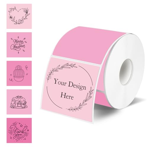 YEGAWEN Square Thermal Labels Stickers 2
