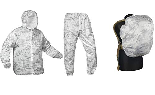 Winter multicam alpine hunting tactical suit with backpack cover …