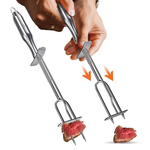 Carve N Serve Ensemble de fourchettes design ergonomique pour art de la table - 2