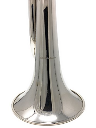 image for U.S. Regulation Bugle USRB-BugleNS Nickel with Mouthpiece, Silver, Nic