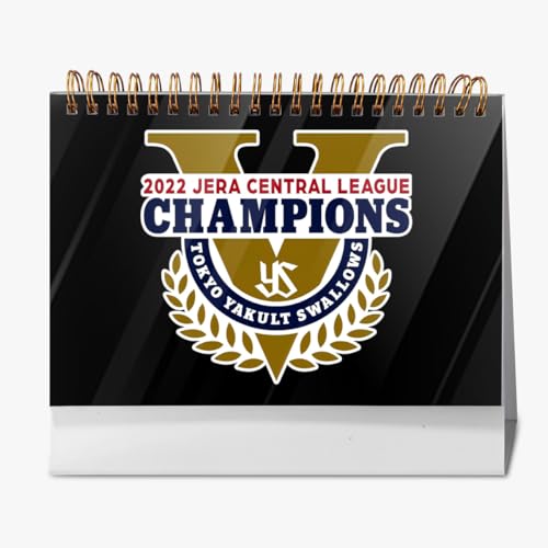 2026年 卓上カレンダー 東京ヤクルトスワローズ 野球応援 デスクトップ カレンダー 小型 月間 書き込み 計画整理用 おしゃれ 記念品 プレゼント 2025年9月?2026年12月