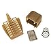 UAERSCH 5pcs Weighted Method Feeder for Carp Fishing Eco-Conscious Bait Delivery System with Iron Plate (30g(1oz))
