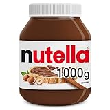 Nutella Hazelnut Chocolate Spread 1kg, Family Portion for Breakfast, Pancakes, Party Food, Unique Recipe and an Unmistakable Taste