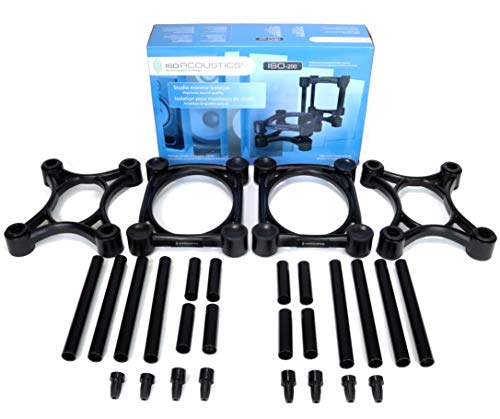 IsoAcoustics Iso-Stand Series Speaker Isolation Stands with Height & Tilt Adjustment: Iso-200 (7.8” x 10”) Pair by IsoAcoustics - Image 6