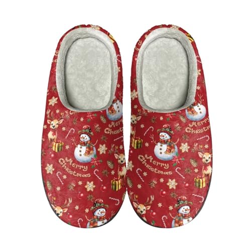 Yzaoxia Slippers for Ladies Size 5.5-12 Indoor Soft Flat Slippers Washable Women Bedroom Slippers