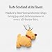 Walker's Shortbread Traditional Scottie Dog Shaped Cookies, All-Butter Shortbread Cookies, 3.9 Oz Box (Pack of 6)