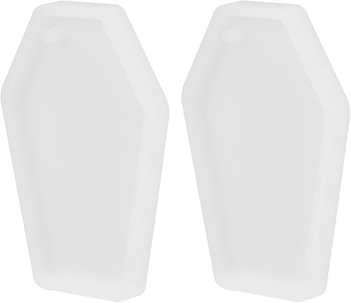 Miniatura 1 de 2 moldes de resina con forma de ataúd, moldes de silicona, epoxi para manualidades, manualidades, llaveros para dijes, colgantes, joyas, llavero,