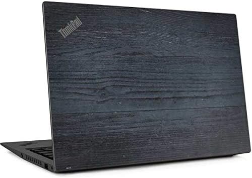 Skinit Decal Laptop Skin Compatible with Thinkpad X1 Carbon (6th Gen 2018) - Officially Licensed Originally Designed Charcoal Wood Design
