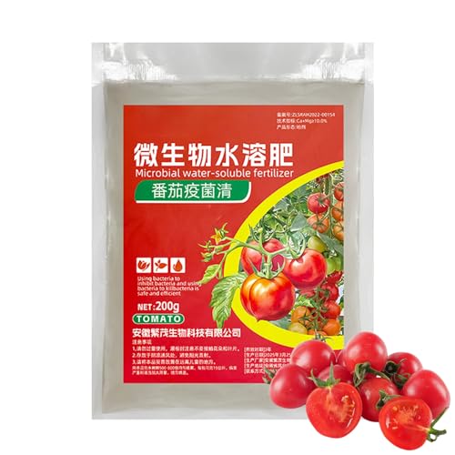 Fertilizante Soluble en Agua para Tomates,Abono para Huerto y Hortalizas - Disolución con Nutrición Constante para Plantas Comestibles de Interior y