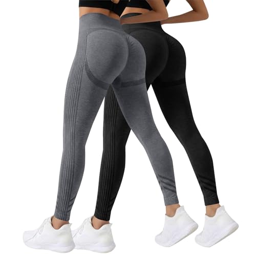 2 Pack Viva Cuerpo Leggings 3D Anticelulíticos Mujer,Leggings Anticelulitis 3D Compresión Lipedema,Leggins Anti Celulitis Deportivos Push Up, Mallas Anticelulitis Mujer Reductores Lipedema