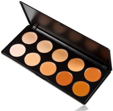 Crazycity Professional Concealer Camouflage Makeup Palette (10pcs)