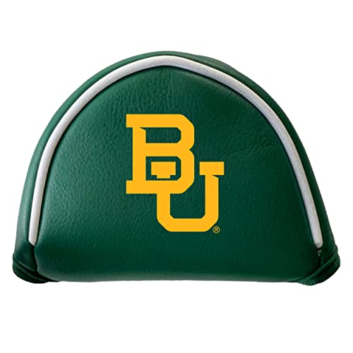 Team Golf NCAA Baylor Putter Cover - Printed, Fits Most Mallet Putters, Easily Slips on and Secures with Velcro Closure