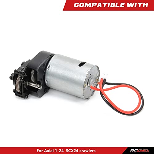 Engranajes de acero negro RCAWD para solucionar roturas de transmision en coches RC 3
