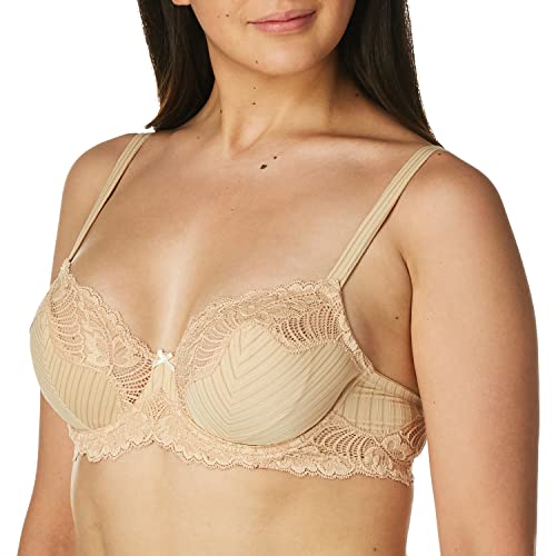 Paramour by Felina Women's Stripe Delight Unlined Full Figure Bra