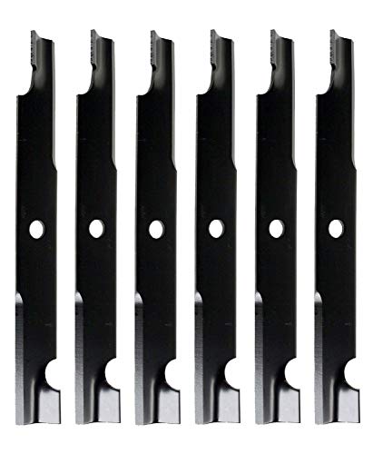(New) 793794, 794685 (6) Hustler Zero Turn Mower Blades 60 Raptor SD FasTrak Side Discharge + Free Useful Ebook